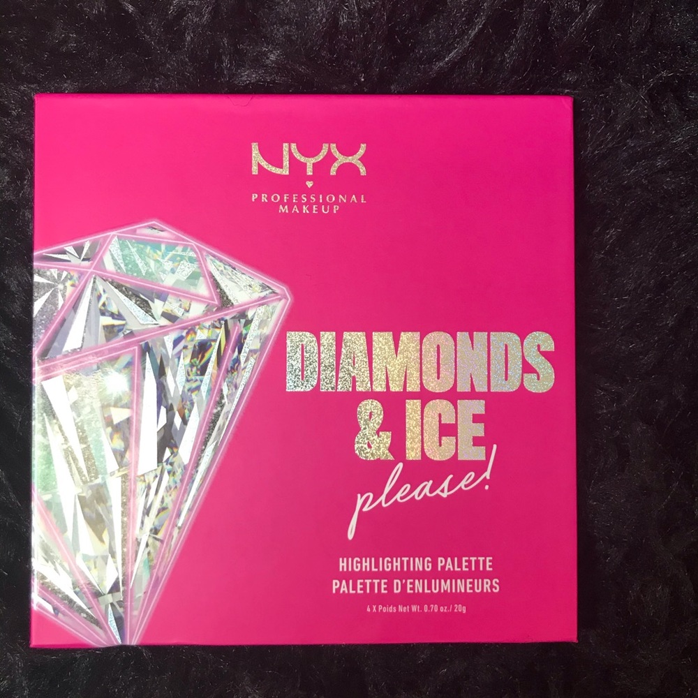 NYX diamonds and ice highlighter palette NEW
